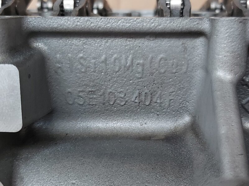 Chiulasa VW, Skoda, Seat, Audi, 3 1.5 TSI cod 05E1034